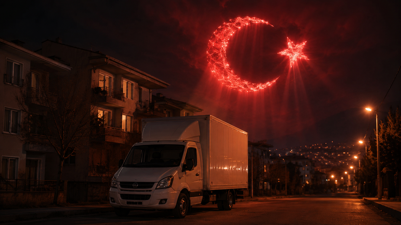Ay YÄ±ldÄ±z Nakliyat â€” sinematik marka gÃ¶rÃ¼ntÃ¼sÃ¼